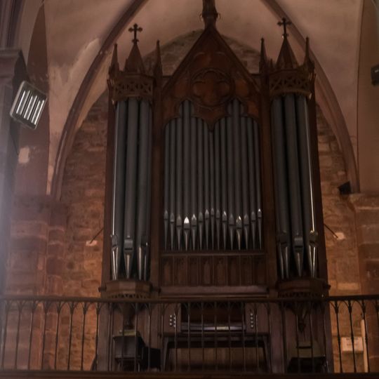 Orgue de tribune de l'église de l'Assomption à Saint-Jean-Pied-de-Port