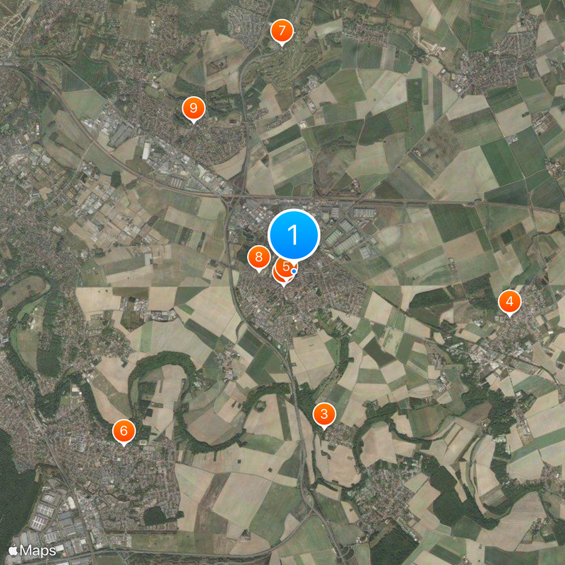 Brie-Comte-Robert Map