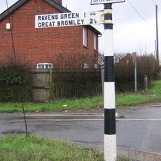 Guide Post  Guide Post On North Verge To East