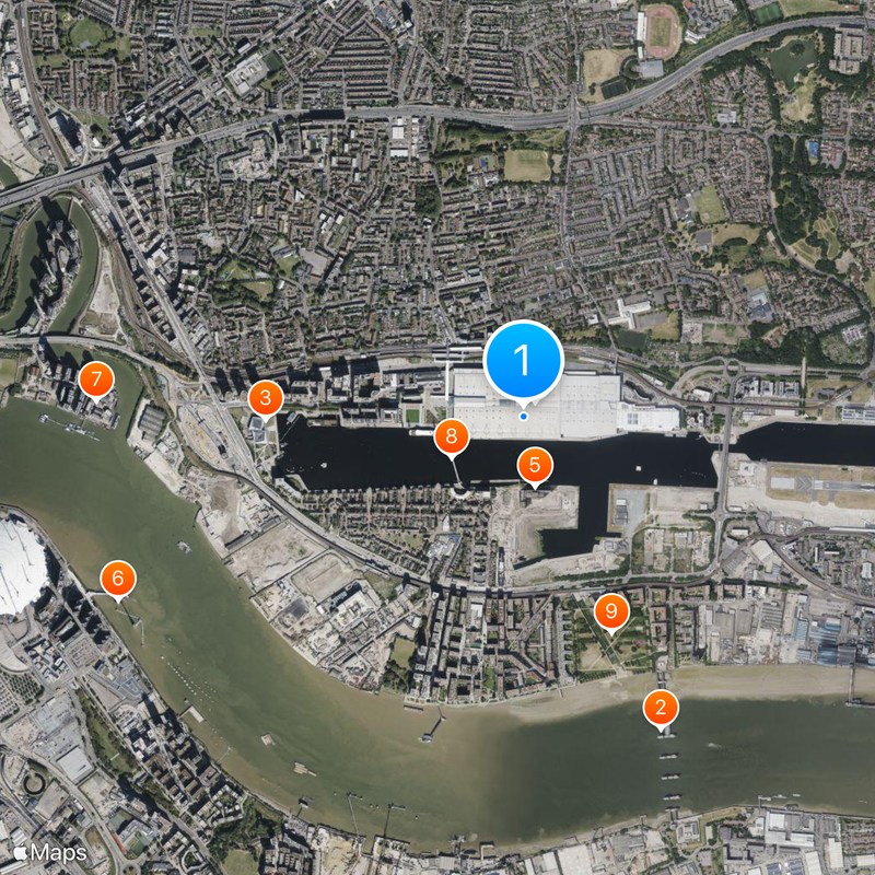 Custom House Map