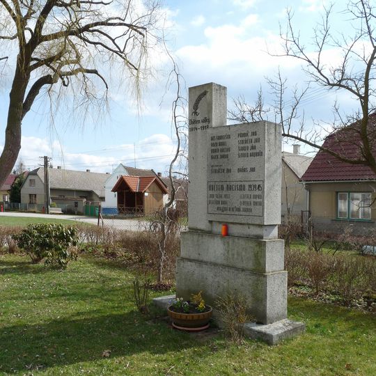 World War I memorial Pluhův Žďár