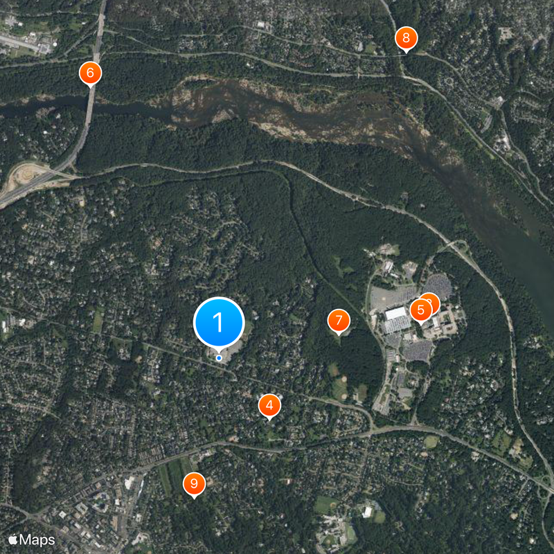 Langley High School Map