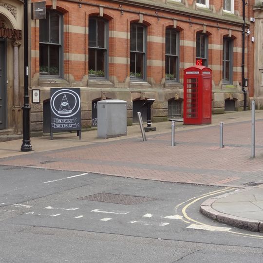 K6 Telephone Kiosk Outside Teespoint House