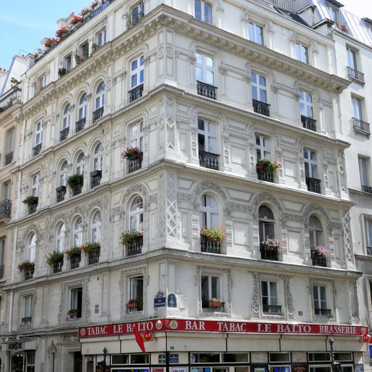 Immeuble, 34 rue Henry-Monnier, 27 rue Victor-Massé