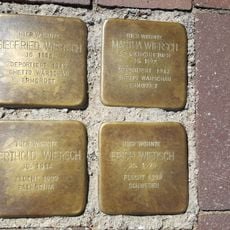 Stolperstein dedicated to Erich Wiersch