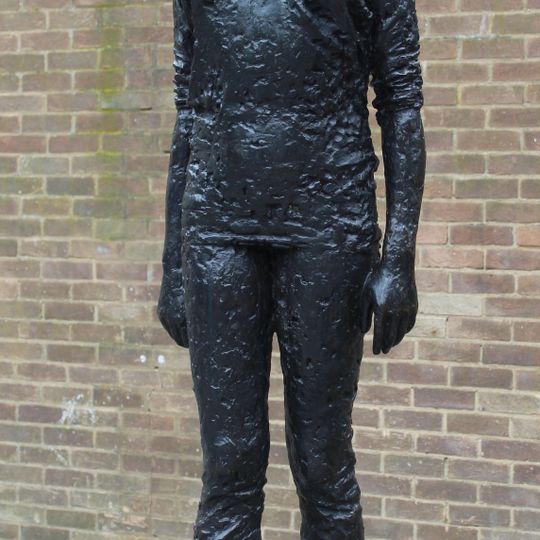 Portrait figure of Elisabeth Frink