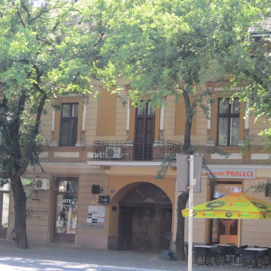 Bâtiment situé 8 rue Štrosmajerova à Subotica