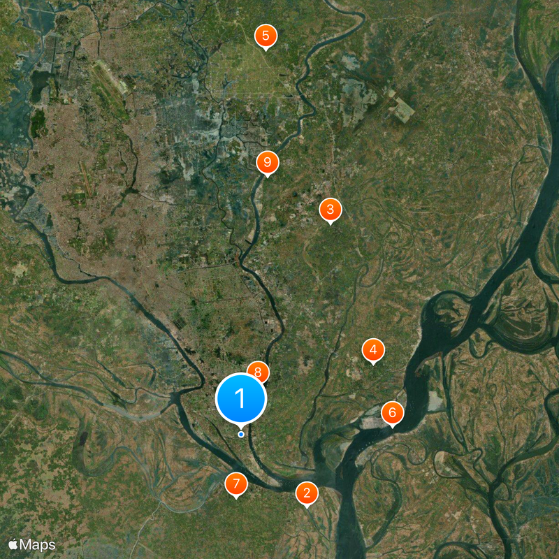 Narayanganj District Map