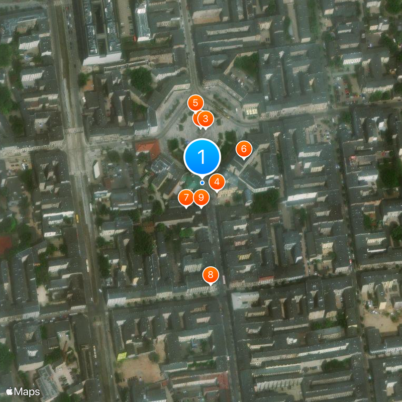 Piotrkowska Street Mapa