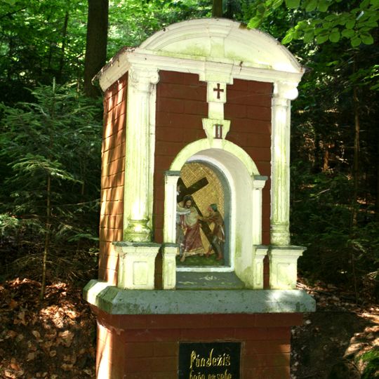 Křížová cesta, boží muka II v Přepychách v Dřízně