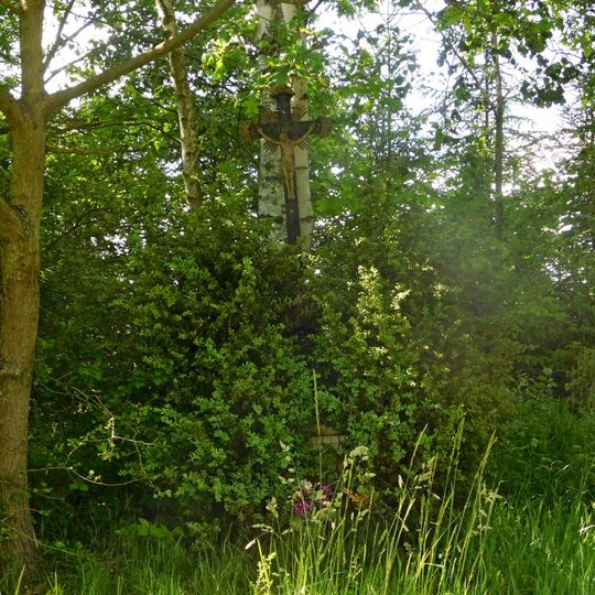 Kříž u cesty severozápadně od Světlic