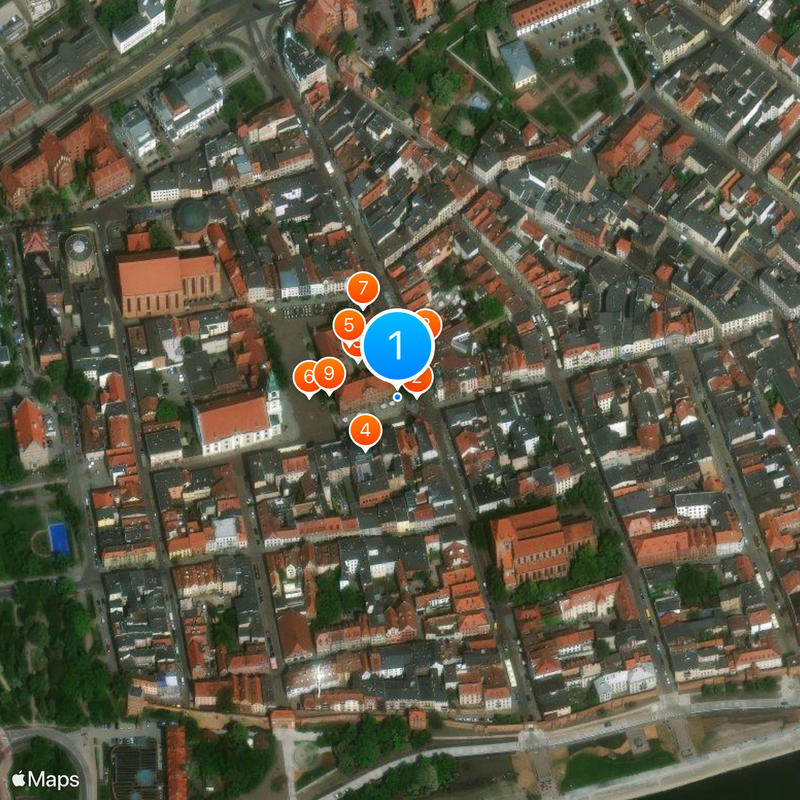Toruń Mapa