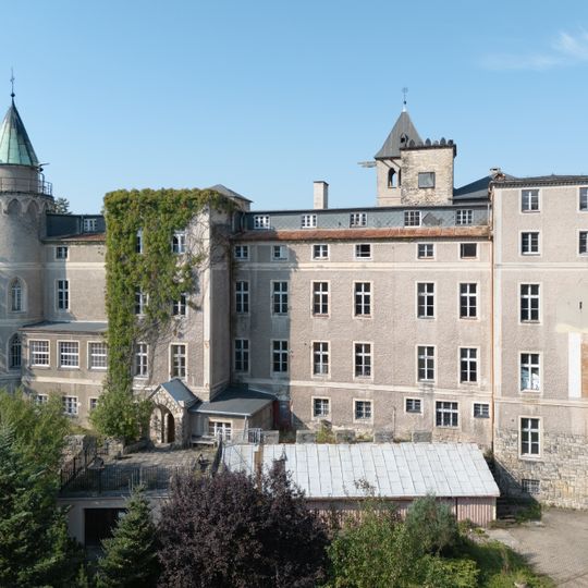 Leśna castle in Szczytna