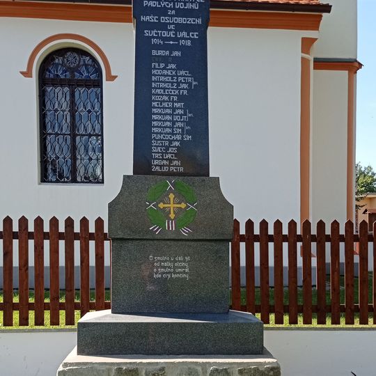 World War I memorial in Jankov