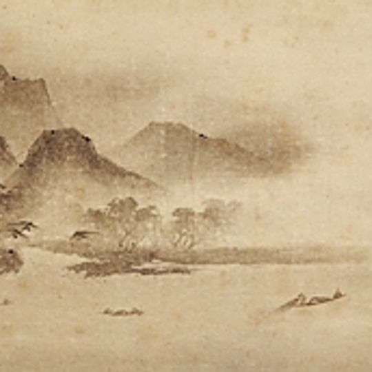 Fishing Village at Sunset