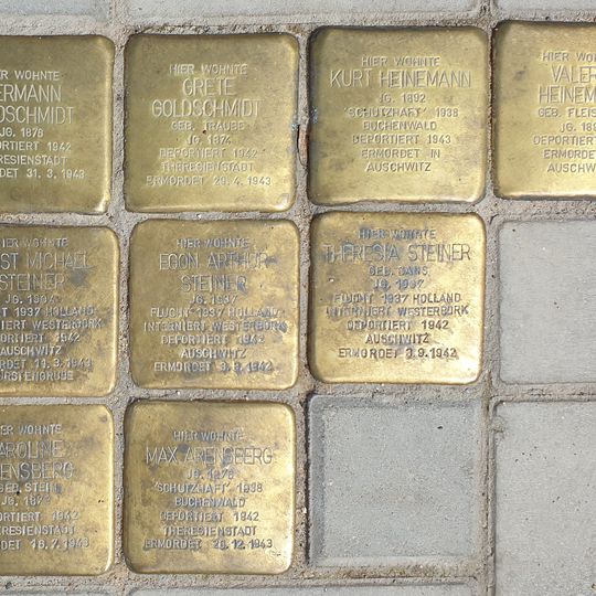 Stolperstein en memoria de Grete geb.Traube Goldschmidt