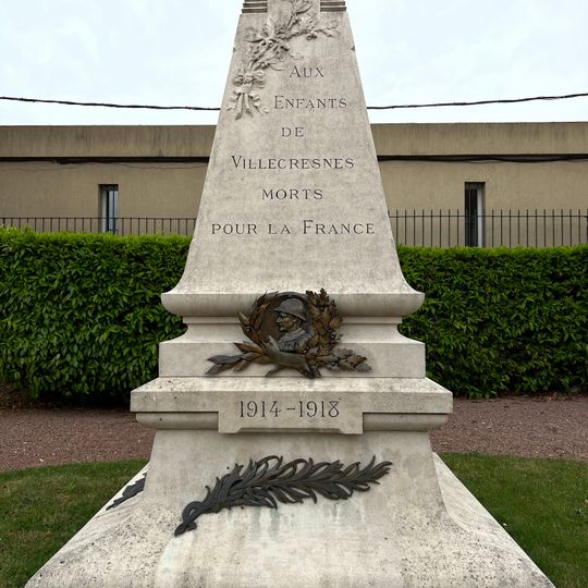 War memorial of Villecresnes
