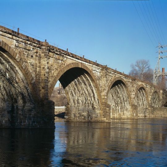 Philadelphia and Reading Railroad, Schuylkill River Viaduct