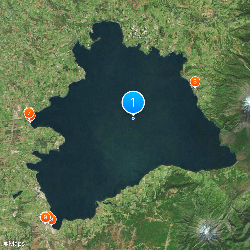 Llanquihue Lake Map