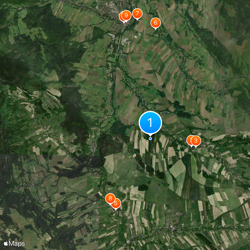 Kłodzko Valley Map