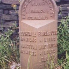 Milestone, Lindley Moor Road