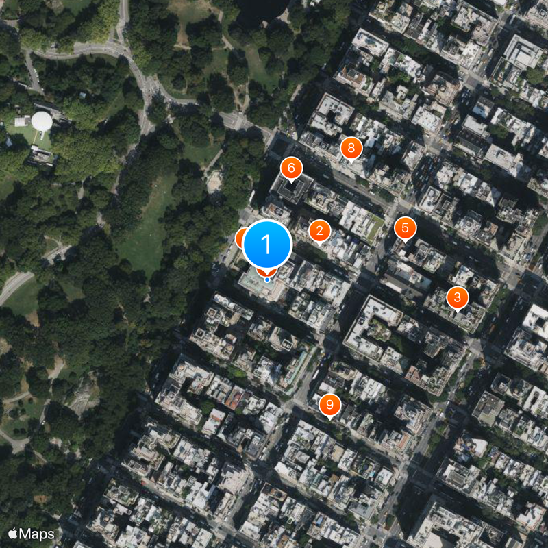 Henry Clay Frick House Mappa