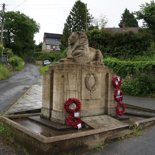 Longhope War Memorial at Junction with Monmouth Road