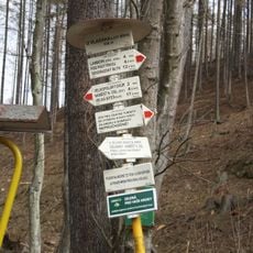 Rozcestník U Vlasáka - levý břeh