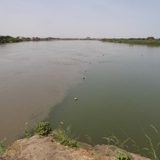 Confluence of White and Blue Nile