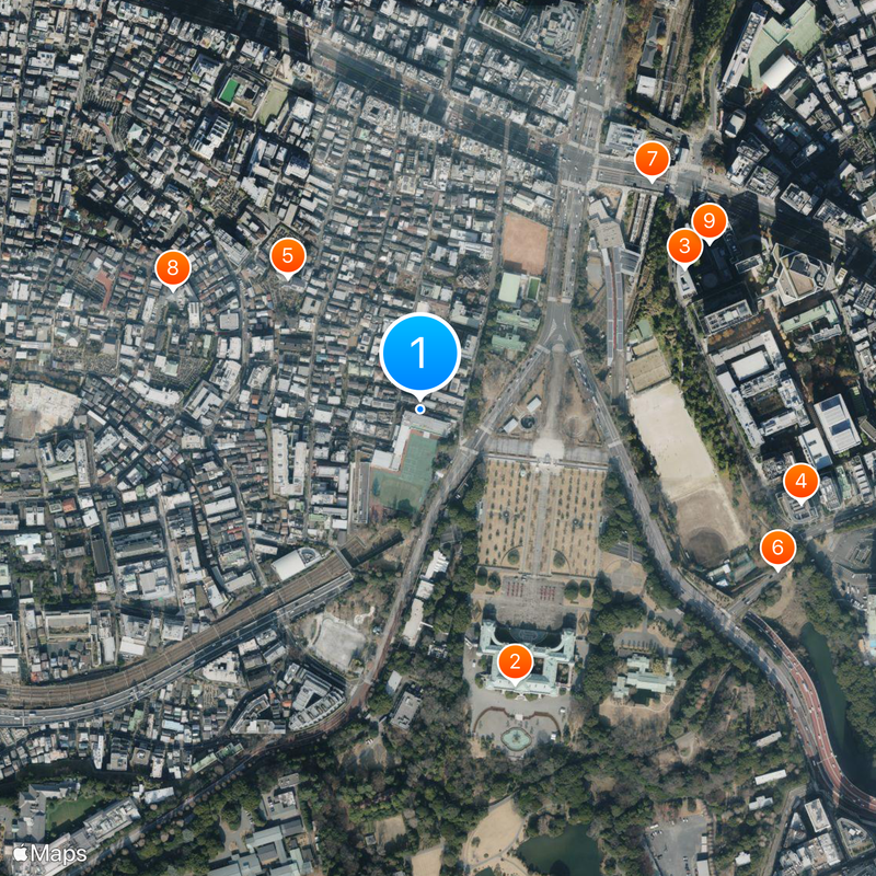 Gakushuin Primary School Map