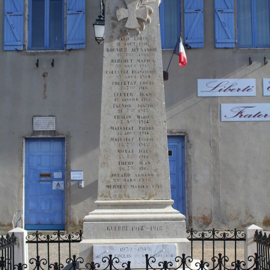 Monument aux morts de Sonthonnax-la-Montagne