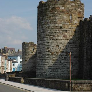 Muralhas da cidade de Caernarfon