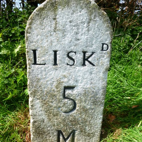Milestone 250M To South West Of War Memorial