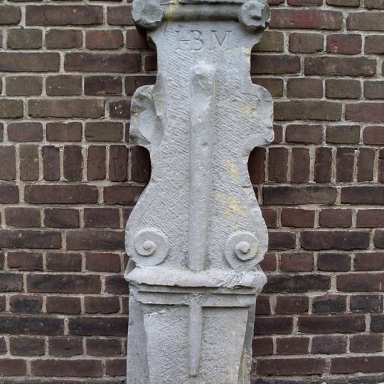 Grenspaal Burgemeester Enschedelaan