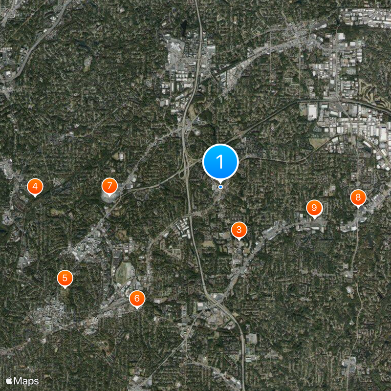 Clarkston Map