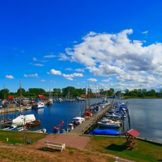 Viewpoint harbor on Poel island