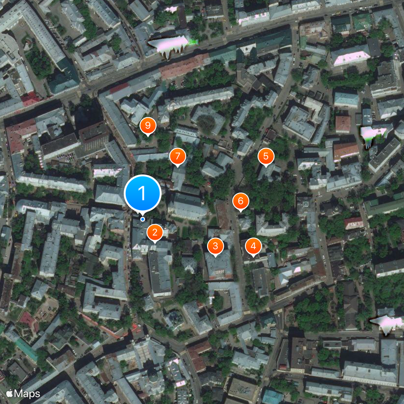 Moscow Lutheran Cathedral Mapa