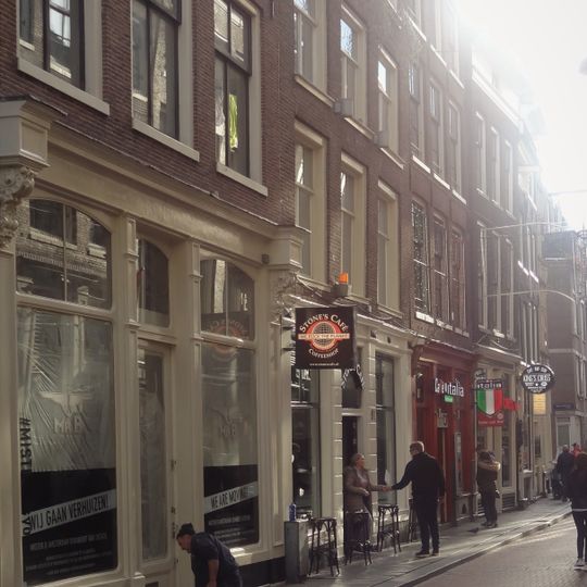 Achterhuis van Warmoesstraat 91, puntgevel