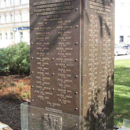 Památník obětem 2. světové války z řad zaměstnanců ČKD