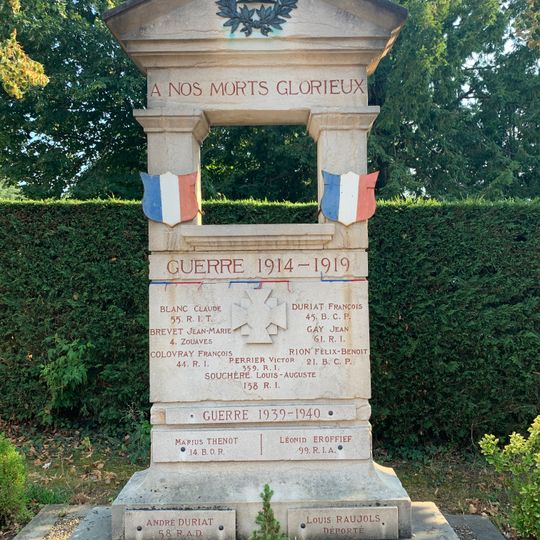 Monument aux morts de Parcieux