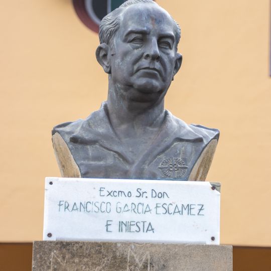 Bust of Francisco García-Escámez