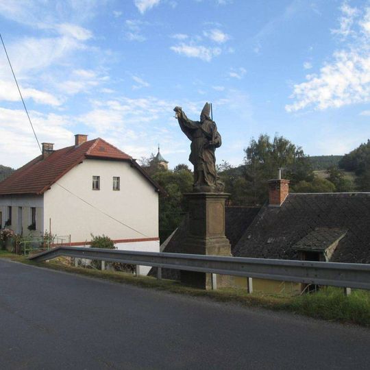 Socha svatého Donáta v Manětíně