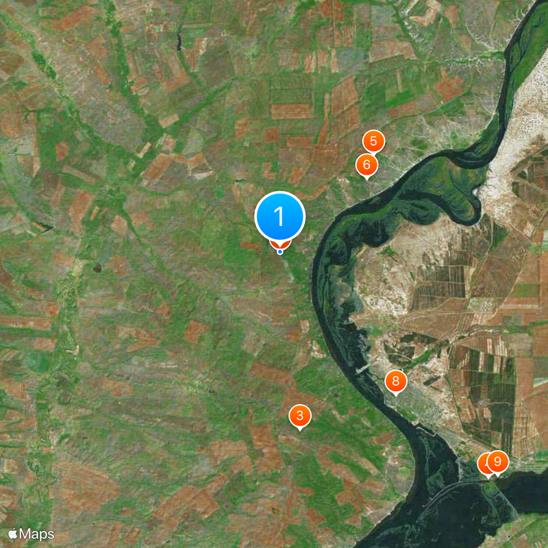 Petlyakov Pe-2 Mappa