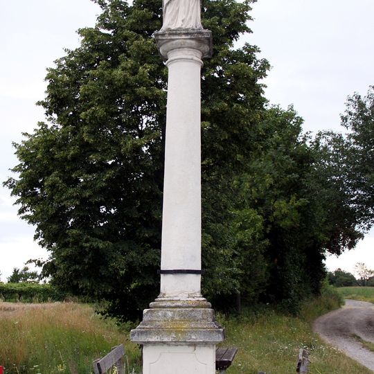 Mariensäule südwestlich des Ortes, Pöttsching