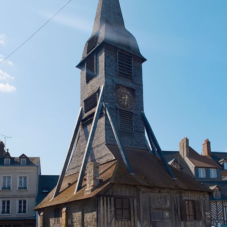 St. Catherine church in Honfleur