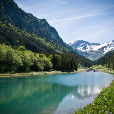 Stausee Steg