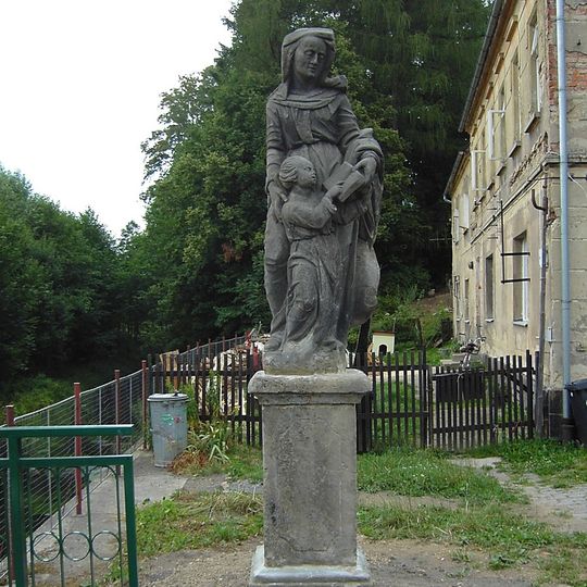 Statue of Saint Anne in Vilémov
