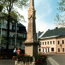 Polish-Saxon Post Milestone in Oberwiesenthal