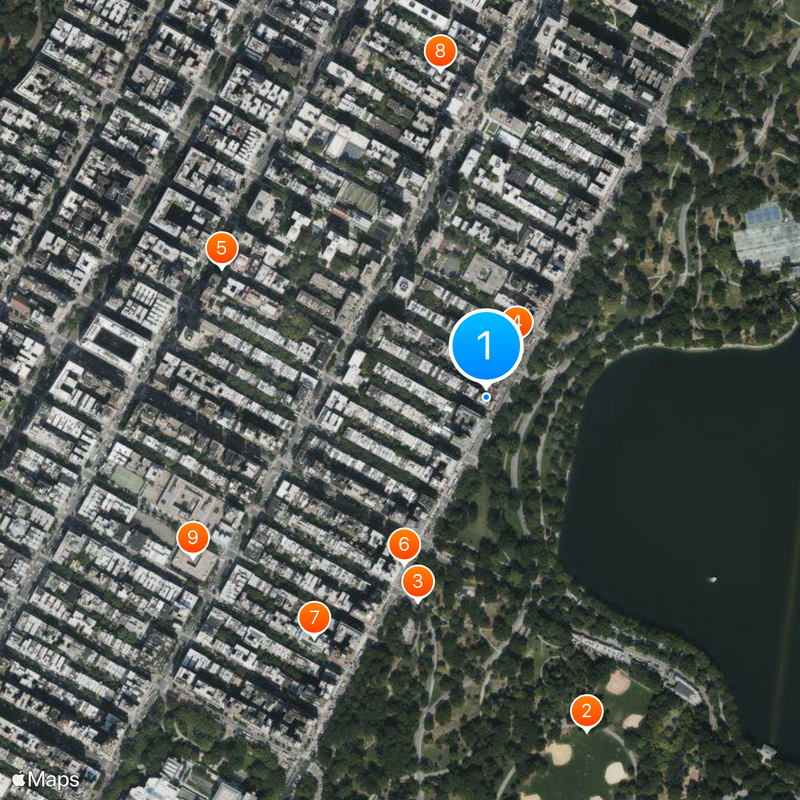 Dwight School Map