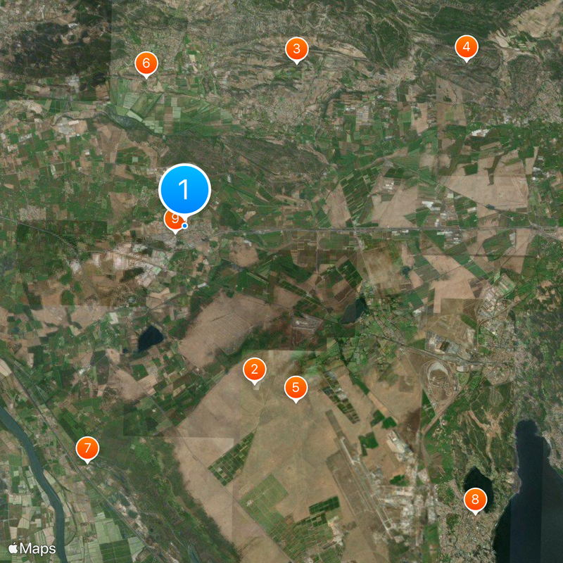 Saint-Martin-de-Crau Map